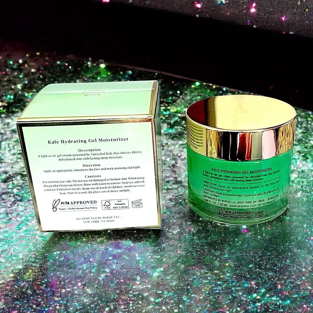BYROE NEW YORK Kale Hydrating Gel Moisturizer 1.69 fl oz New In Box